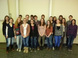 Abibac-Gruppe des 11. Jahrgangs der Käthe-Kollwitz-Schule, Gymnasium in Hannover